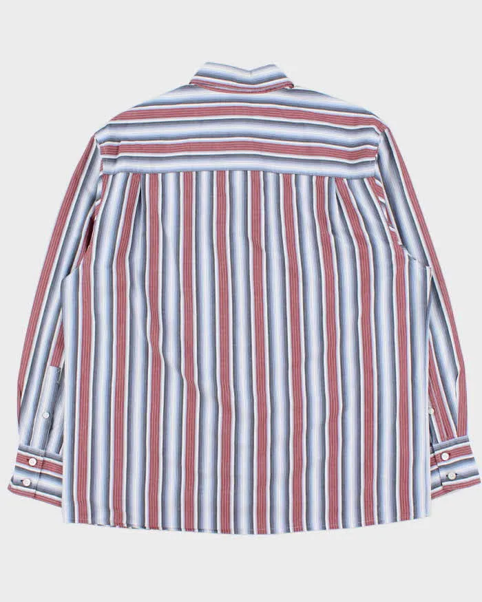 Vintage 1990s Timberland Oversized Stripe Long Sleeve Shirt - L sold by Rokit product image thumbnail 2