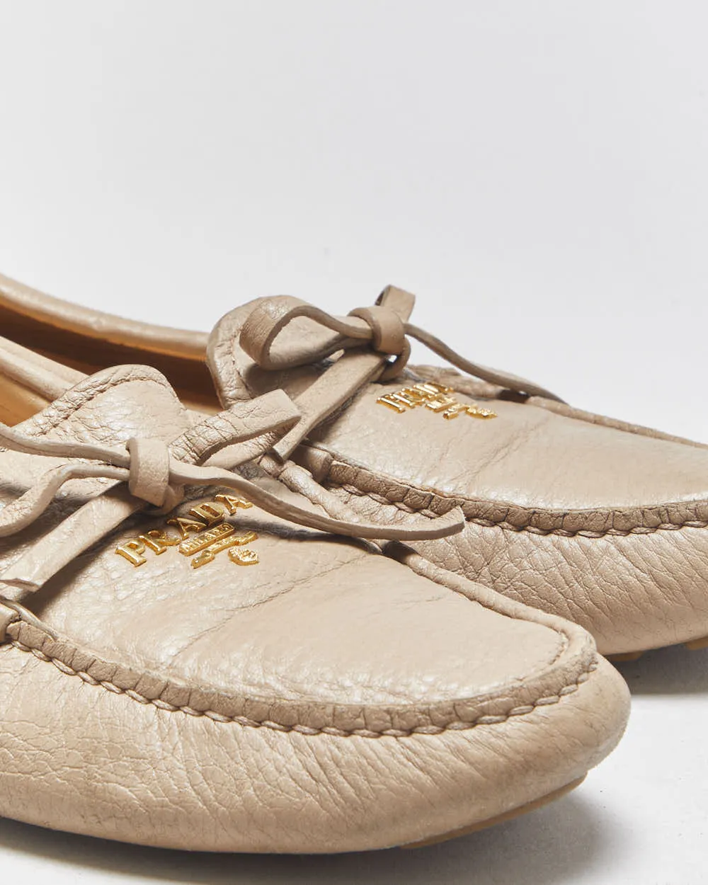 Prada Saffiano Leather Loafers - UK3.5 sold by Rokit product image thumbnail 5