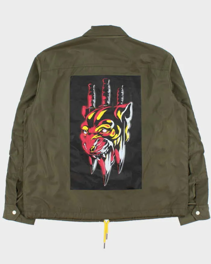 Vintage Khaki Diesel J-Ribplaza Shell Tape Harrington Jacket - XL sold by Rokit product image thumbnail 2