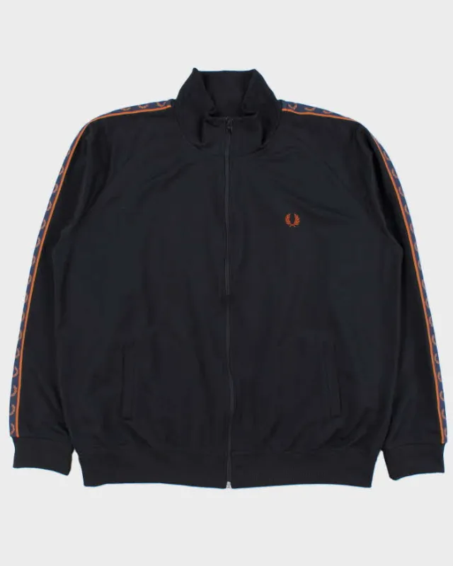 Vintage Fred Perry Heavyweight Taped Satin Track Jacket - XXL made by Fred Perry