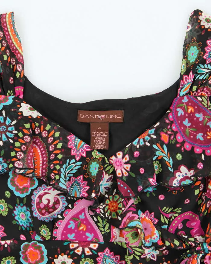 Vintage Y2k 2000s Bandolino Paisley Pattern Top - M sold by Rokit product image thumbnail 5