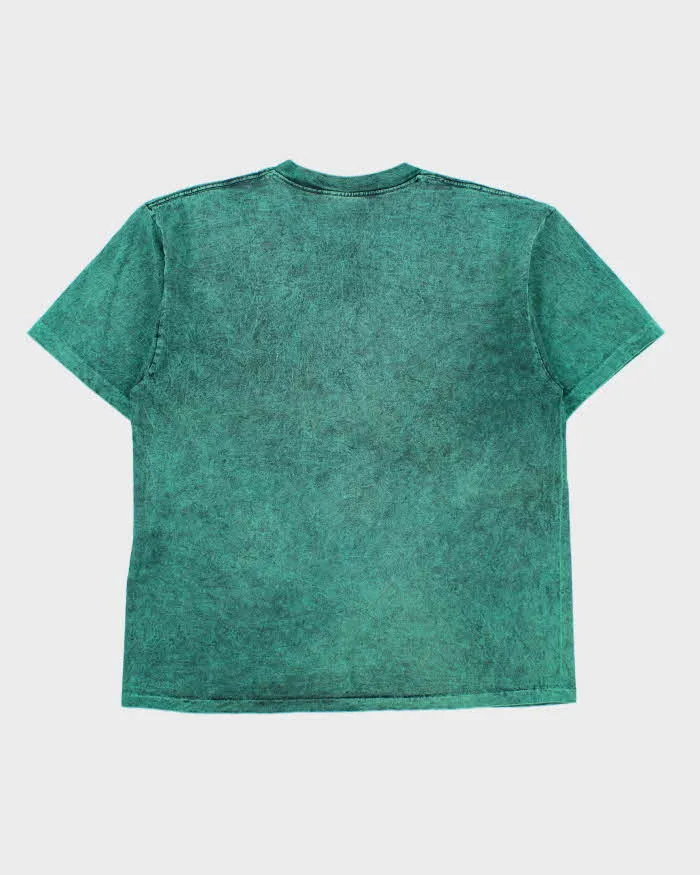 Vintage 1994 Kananaskis Country Acid Wash Gildan Heavyweight Single Stitch Made In Canada Crewneck T-Shirt - XL sold by Rokit product image thumbnail 2