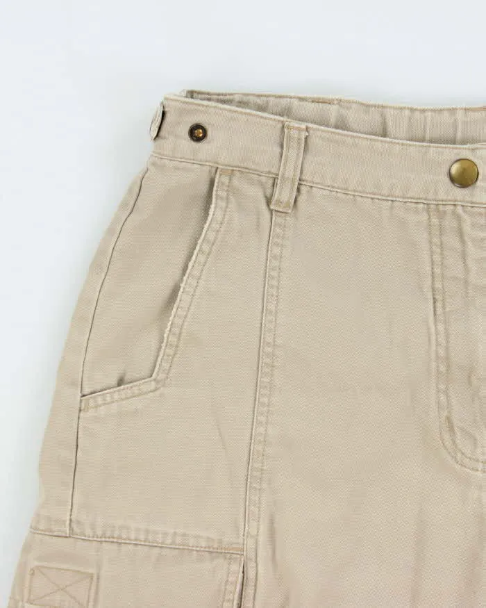Vintage Y2K 00s Woolrich Desert Khaki Canvas Multi-Pocket Relaxed Fit Bermuda Shorts - W30 sold by Rokit product image thumbnail 3