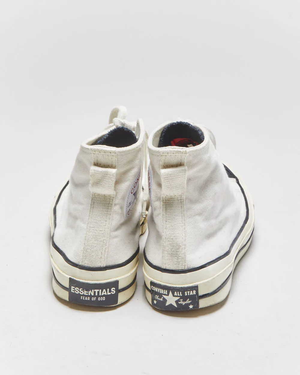 Converse x Essentials Fear Of God Chuck Taylor 70 High Top Canvas Unisex Trainers - UK5 sold by Rokit product image thumbnail 4