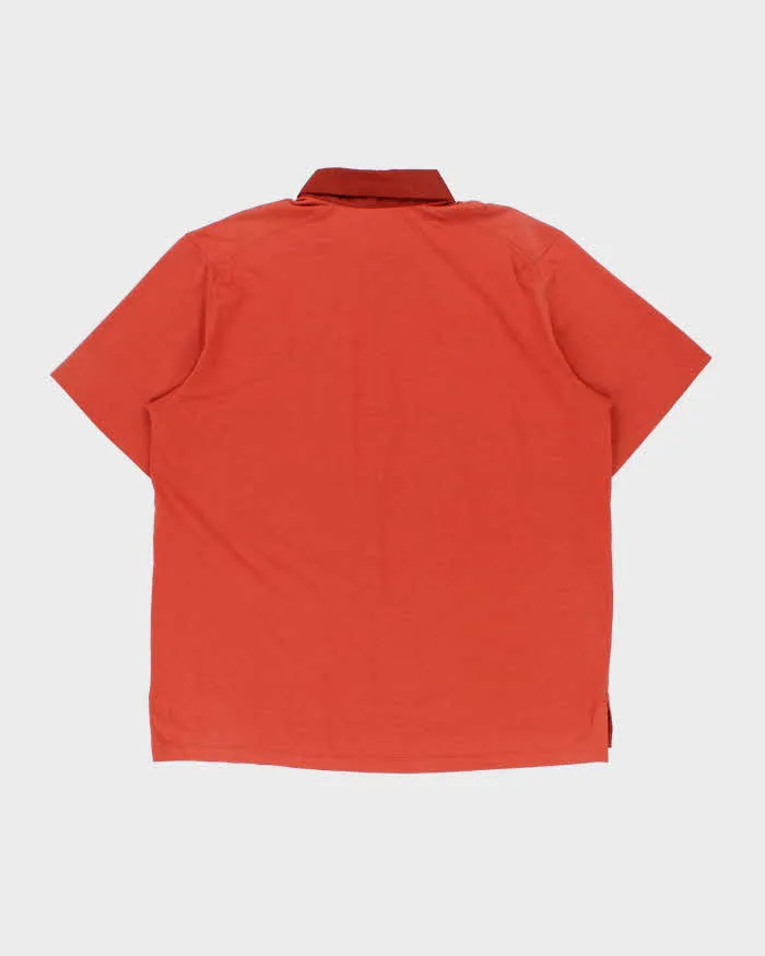 Vintage Y2K 00s Arc'teryx Coral Snap Button Short Sleeve Technical Polo Shirt - XL sold by Rokit product image thumbnail 2