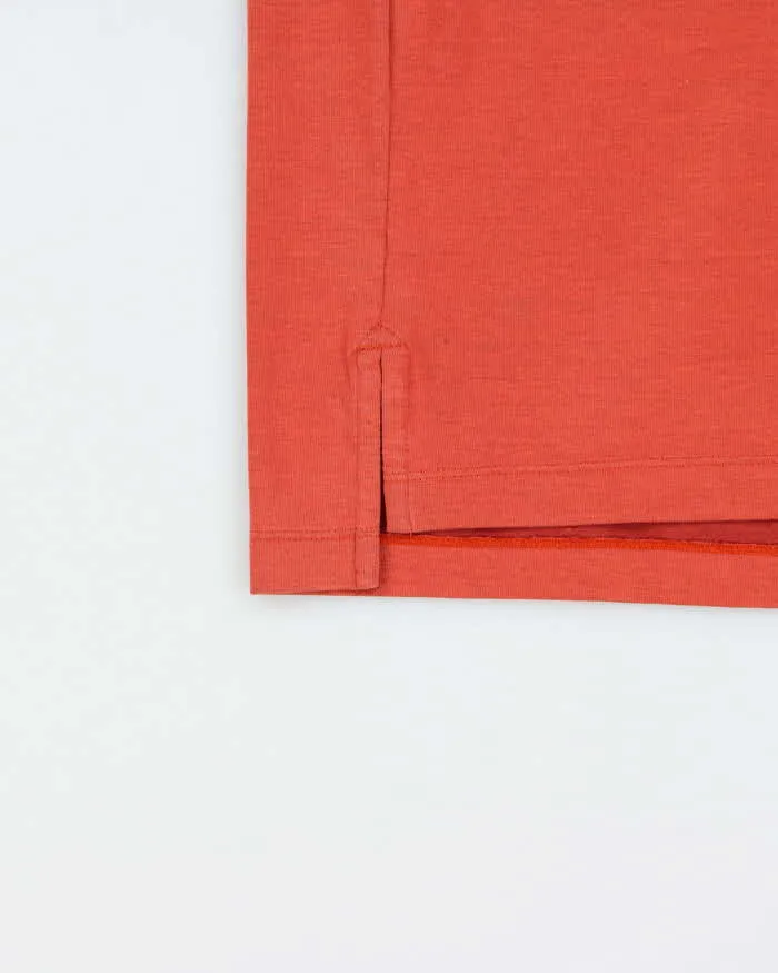 Vintage Y2K 00s Arc'teryx Coral Snap Button Short Sleeve Technical Polo Shirt - XL sold by Rokit product image thumbnail 4