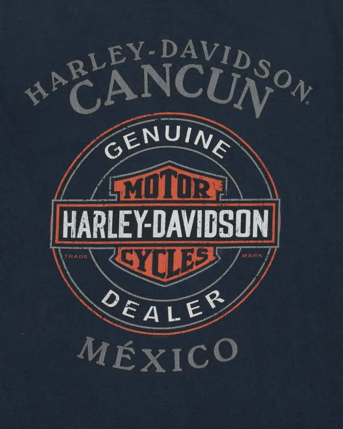 Vintage Harley Davidson Cancun Mexico Heavyweight Crewneck T-Shirt - L sold by Rokit product image thumbnail 4