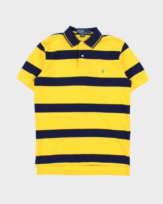 Vintage Y2K 00s Polo Ralph Lauren Striped Short Sleeve Prep Polo Shirt - S made by Ralph Lauren