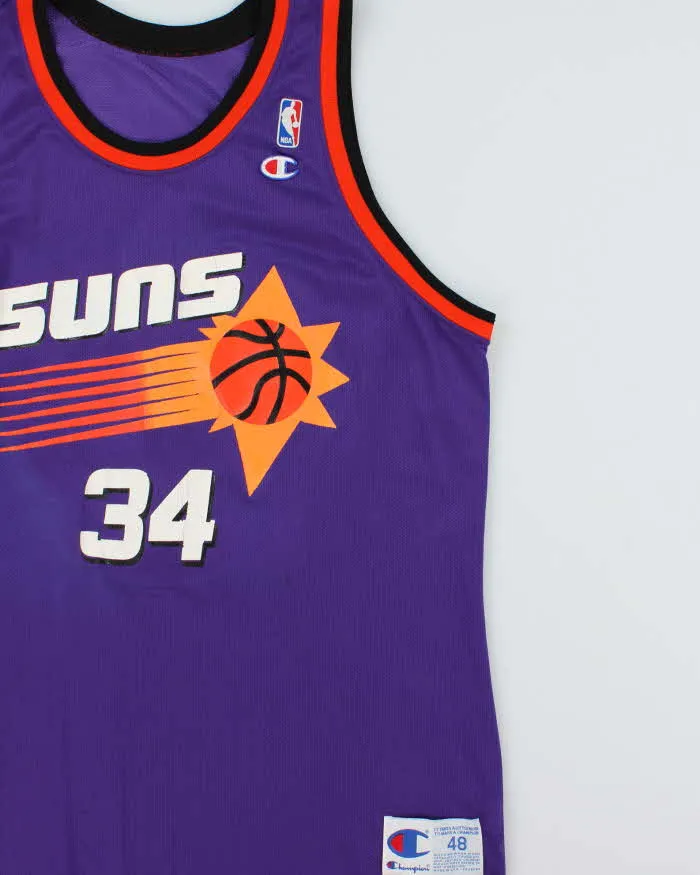 Vintage 1994-96 Champion Phoenix Suns Charles Barkley #34 Official NBA Away Jersey - XL sold by Rokit product image thumbnail 3