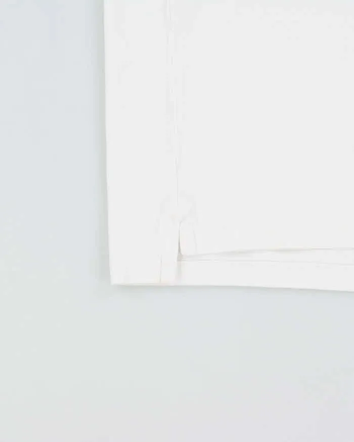Vintage Polo Ralph Lauren White Custom Slim Fit Short Sleeve Polo Shirt - S sold by Rokit product image thumbnail 4