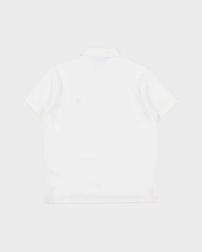 Vintage Polo Ralph Lauren White Custom Slim Fit Short Sleeve Polo Shirt - S sold by Rokit product image thumbnail 2