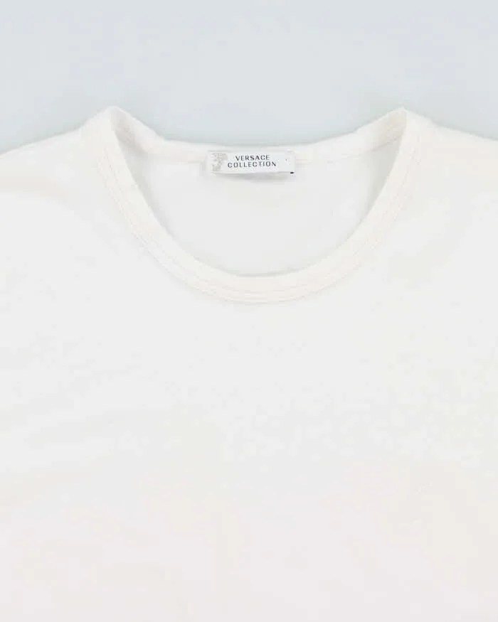 SS2013 Versace Collection Heavyweight Medusa Head Crest Fitted Crewneck T-Shirt - XL sold by Rokit product image thumbnail 5