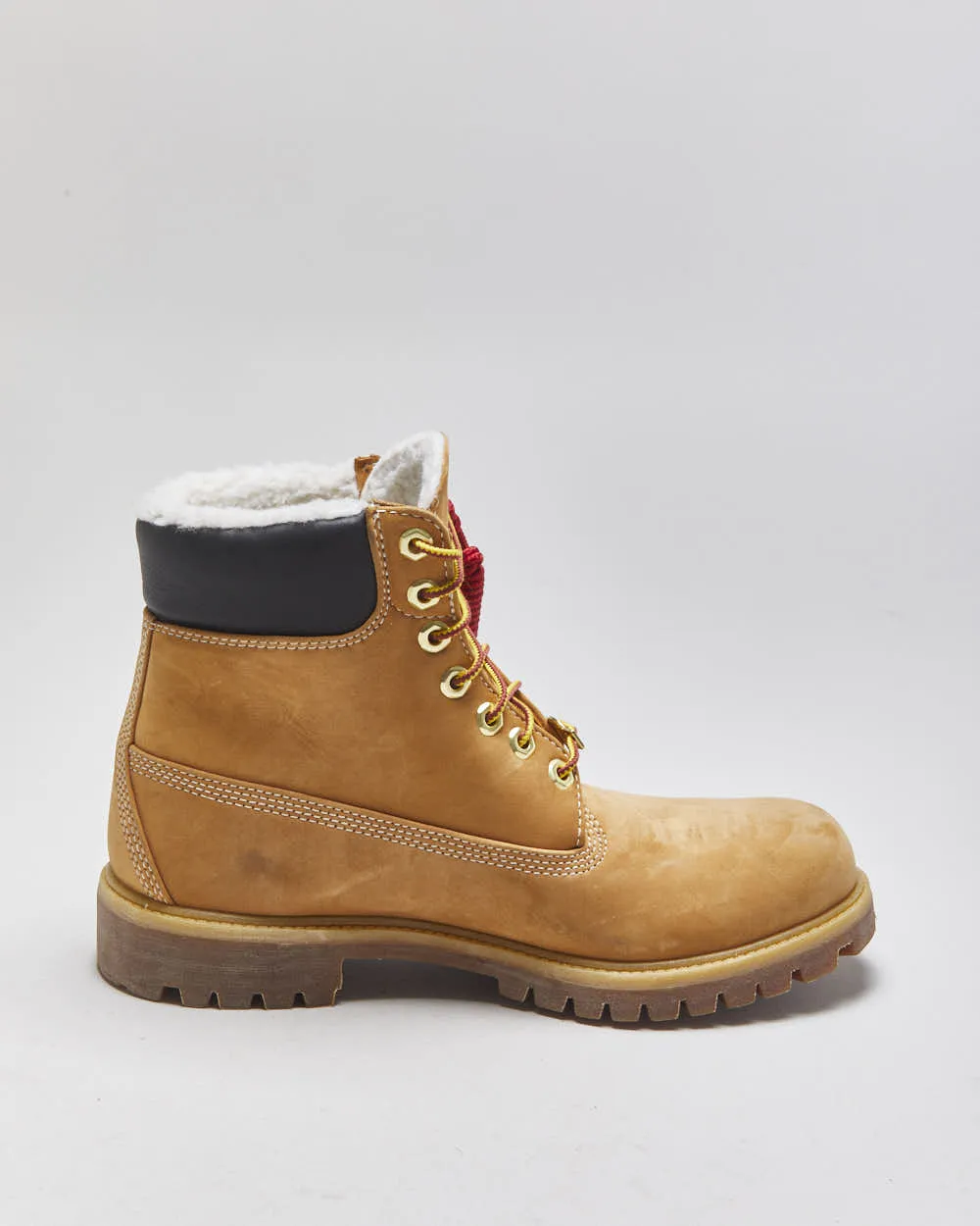 DSWT Timberland Wheat Nubuck 6" Premium Fur Warm Lined Ankle Boots - UK8 sold by Rokit product image thumbnail 2