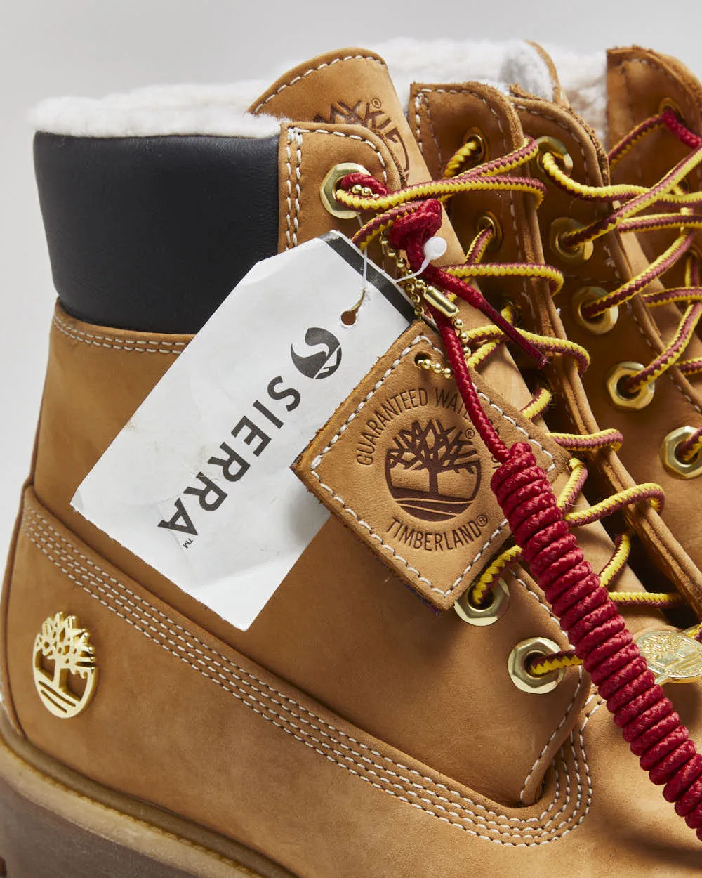 DSWT Timberland Wheat Nubuck 6" Premium Fur Warm Lined Ankle Boots - UK8 sold by Rokit product image thumbnail 5