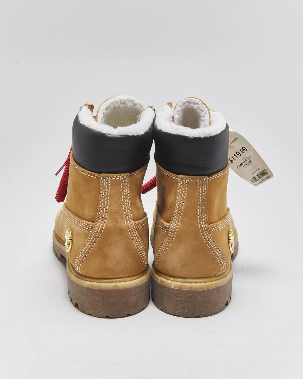 DSWT Timberland Wheat Nubuck 6" Premium Fur Warm Lined Ankle Boots - UK8 sold by Rokit product image thumbnail 3