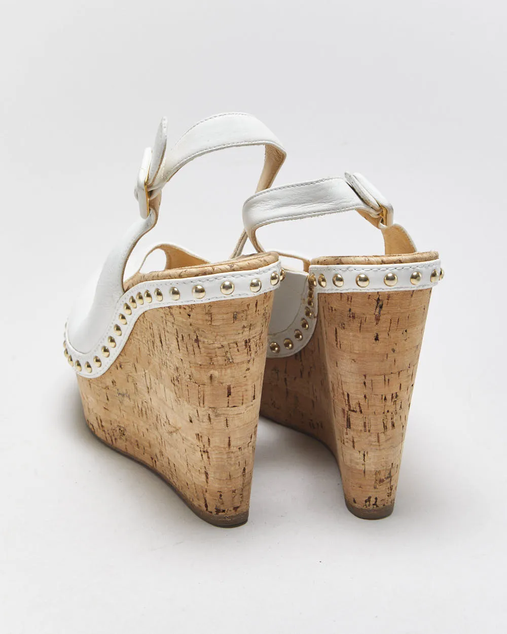 Christian Louboutin Monico Wedge Cork Sandals - UK4 sold by Rokit product image thumbnail 4