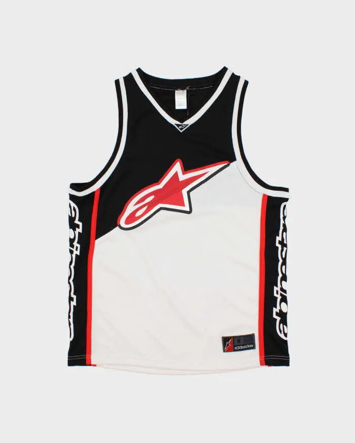 Vintage Y2K 00s Alpine Stars Moto X Tank Top Jersey - L sold by Rokit