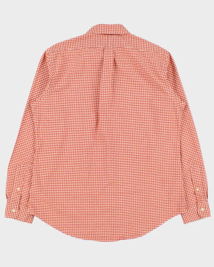 Vintage Y2K 00s Ralph Lauren Gingham Custom Fit Long Sleeve Shirt - L sold by Rokit product image thumbnail 2