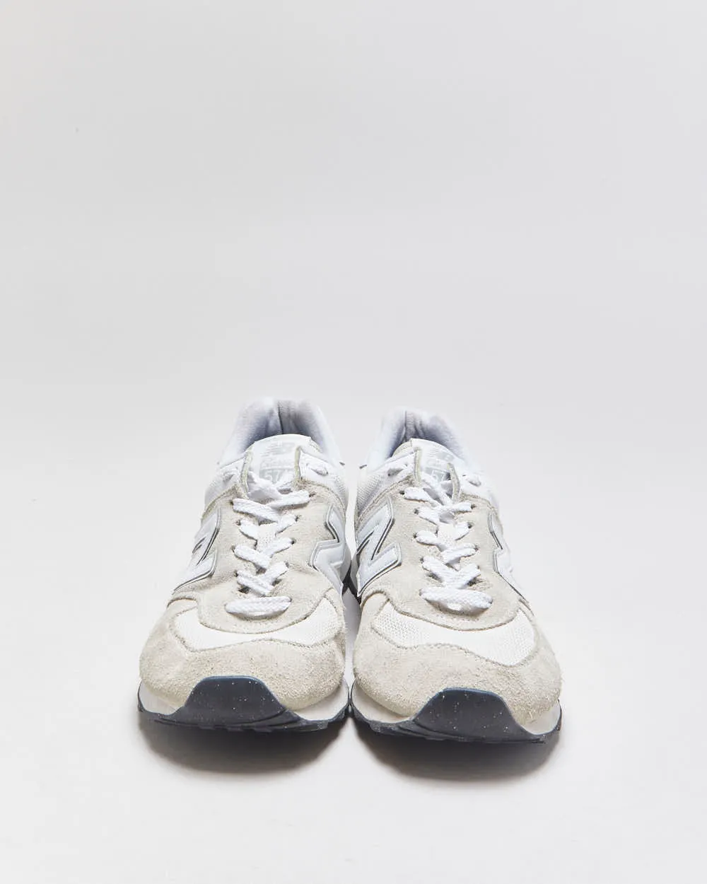 2023 New Balance 574 'Nimbus Cloud' Suede Leather Trainers - UK10 sold by Rokit product image thumbnail 3