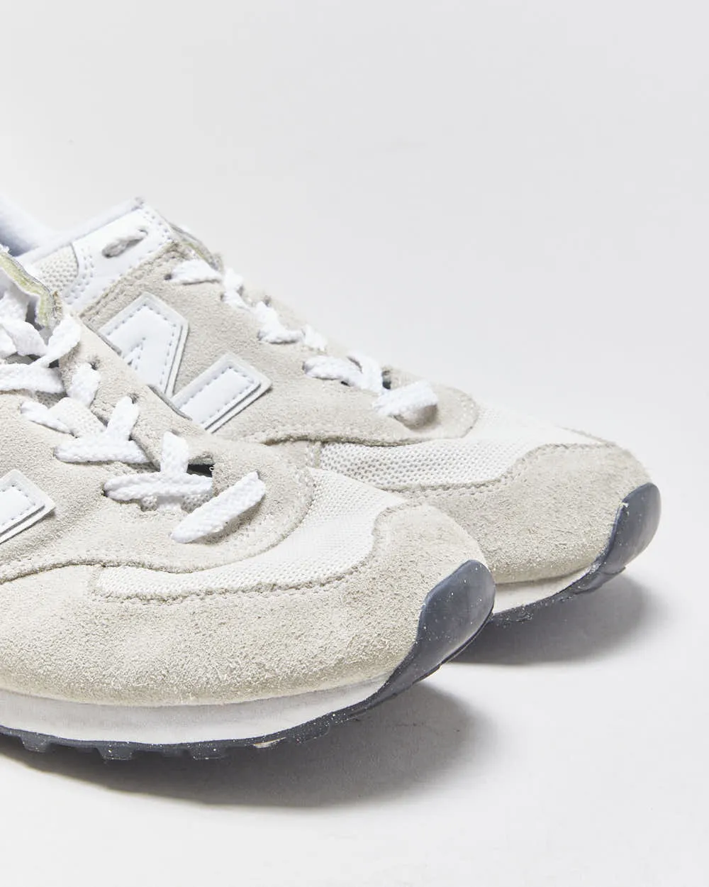 2023 New Balance 574 'Nimbus Cloud' Suede Leather Trainers - UK10 sold by Rokit product image thumbnail 5