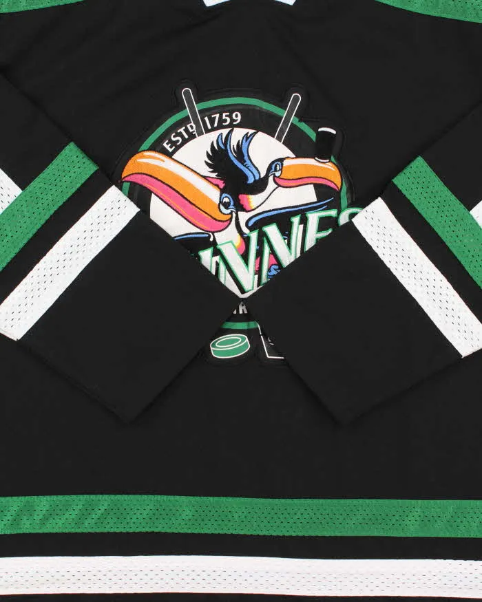 Vintage Y2K 00s Guinness Ireland Heavyweight Embroidered Toucan Ice Hockey Jersey - L sold by Rokit product image thumbnail 4
