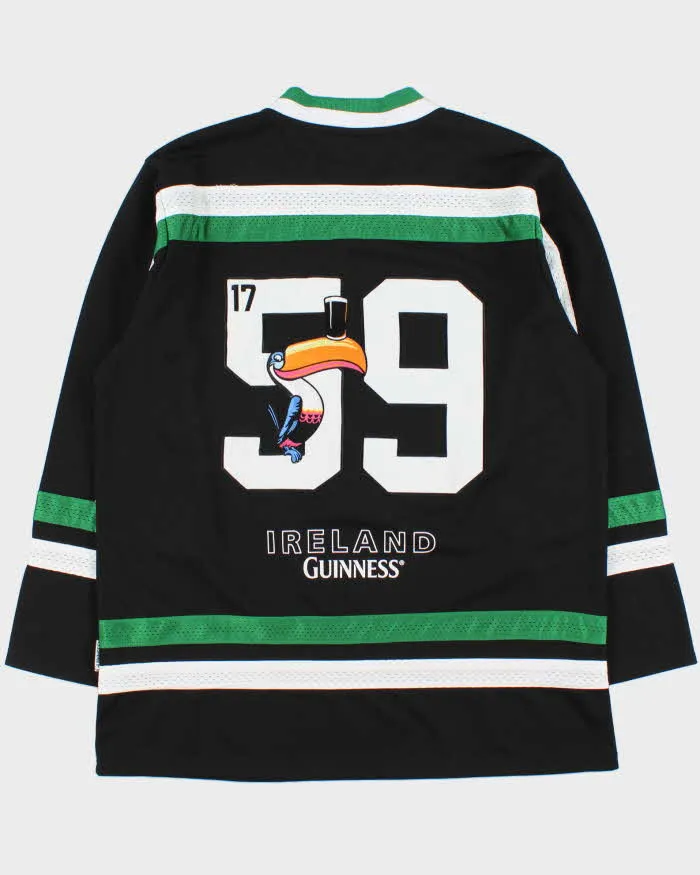 Vintage Y2K 00s Guinness Ireland Heavyweight Embroidered Toucan Ice Hockey Jersey - L sold by Rokit product image thumbnail 2