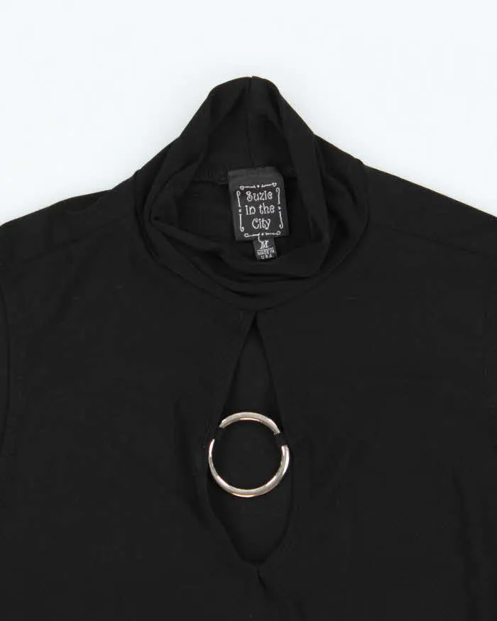 Vintage 1990s Suzie In The City O Ring High Neck Top - M sold by Rokit product image thumbnail 5