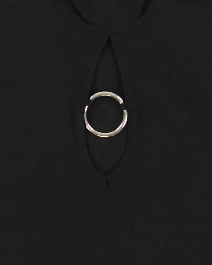 Vintage 1990s Suzie In The City O Ring High Neck Top - M sold by Rokit product image thumbnail 4