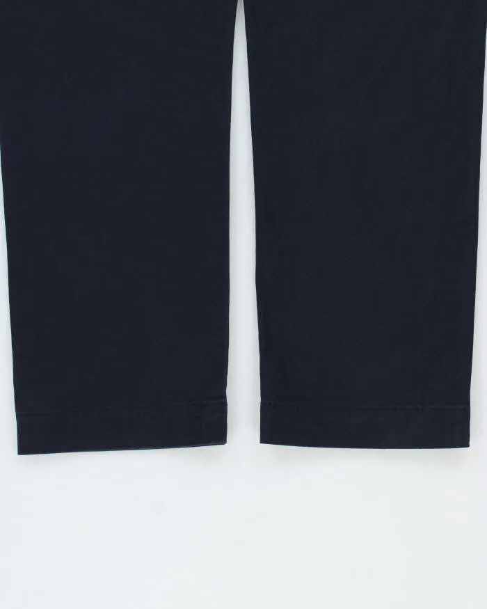 Vintage Polo Ralph Lauren Navy Stretch Straight Fit Casual Chino Trousers - W35 L30 sold by Rokit product image thumbnail 5