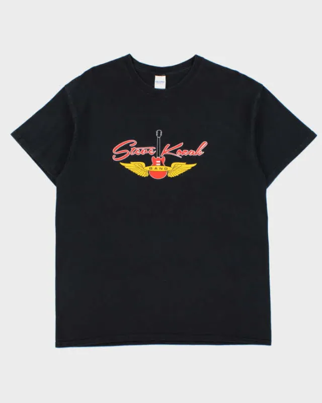 Vintage Steve Kozak Band Gildan Heavyweight Crewneck T-Shirt - L made by Rokit