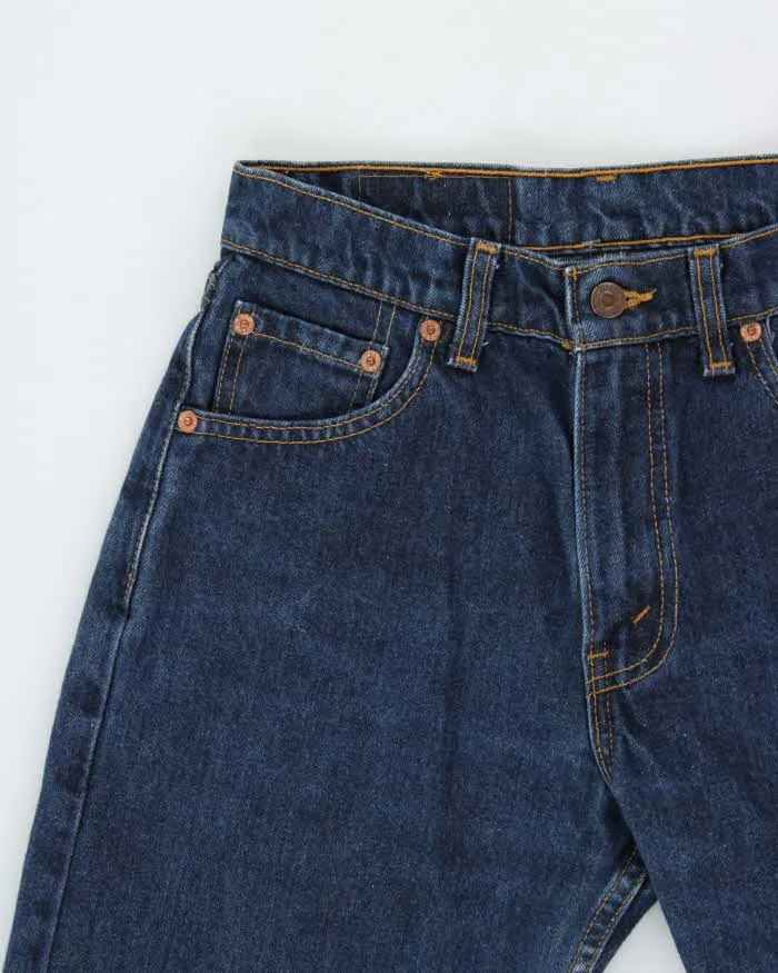 Vintage 1994 Levi's 562 Batwing Made In Canada Mid-Rise Dark Denim 'Subtle Flare' Bootcut Jeans - W28 L32 sold by Rokit product image thumbnail 3