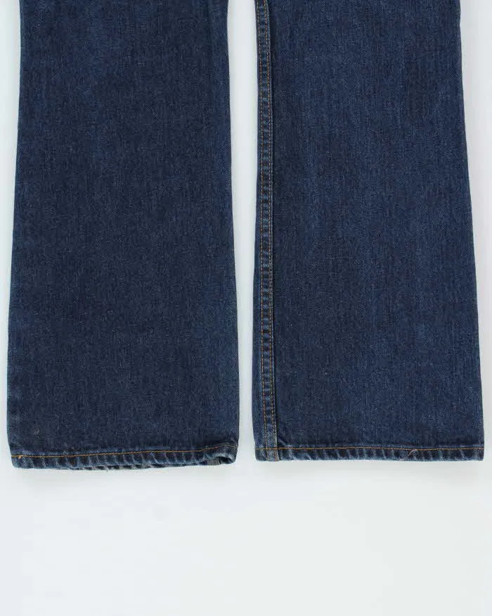 Vintage 1994 Levi's 562 Batwing Made In Canada Mid-Rise Dark Denim 'Subtle Flare' Bootcut Jeans - W28 L32 sold by Rokit product image thumbnail 5
