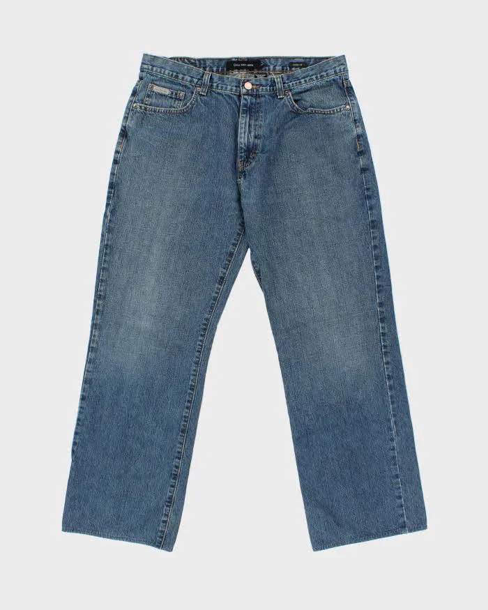 Vintage 2000s Calvin Klein Relaxed Loose Fit Jeans - W34 L30 sold by Rokit