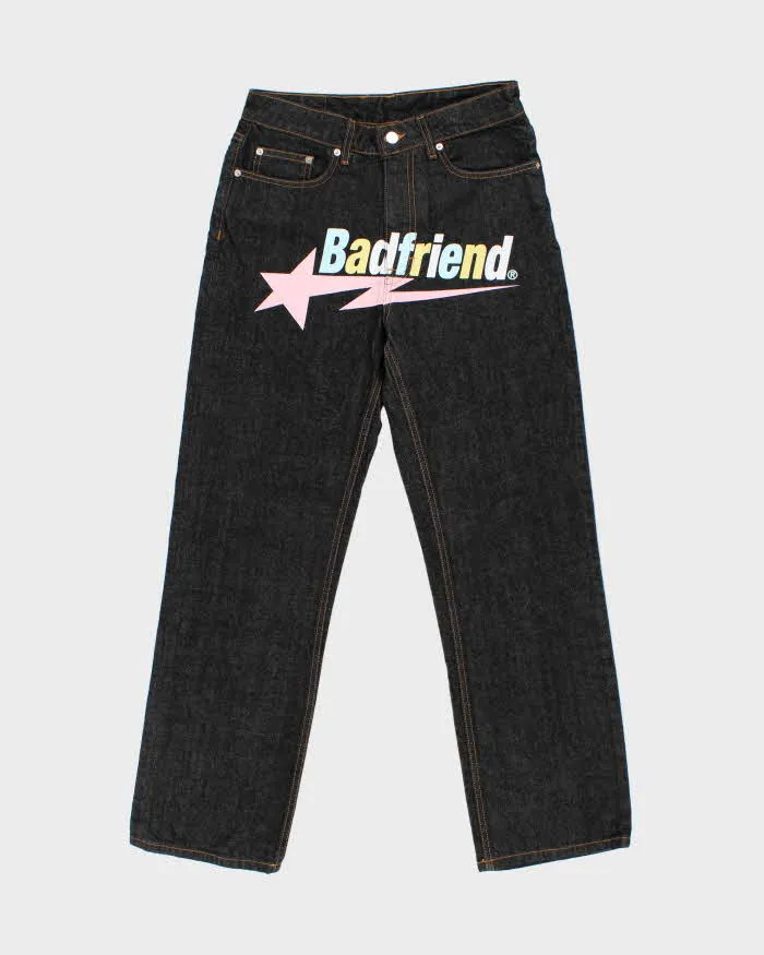 Badfriend Star Logo Graphic Relaxed Fit Jeans - W29 L29 sold by Rokit