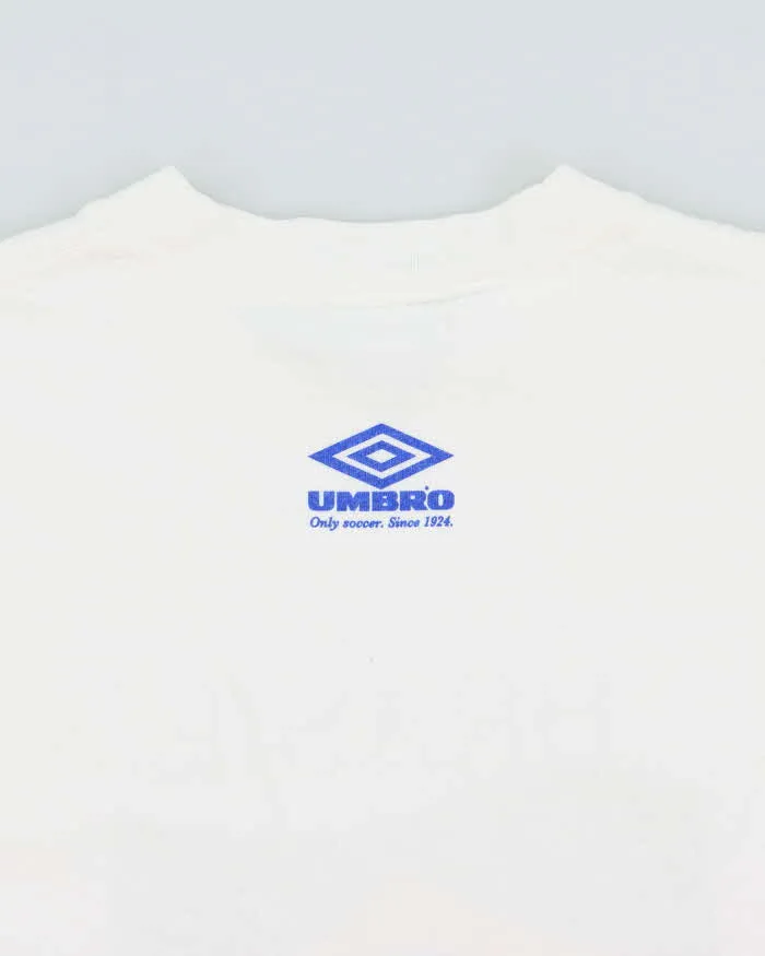 Vintage Umbro 1998 World Cup Brasil Futbol Heavyweight Crewneck T-Shirt - L sold by Rokit product image thumbnail 4