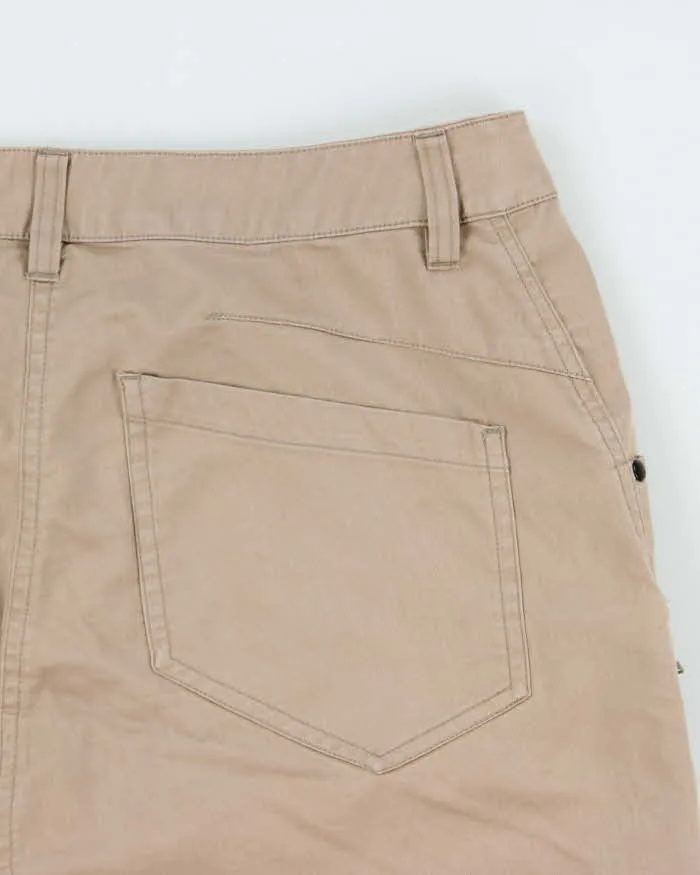 SS2020 Arc'teryx Khaki 'Phelix 9.5' Canvas Straight Leg Technical Shorts - W32 sold by Rokit product image thumbnail 4