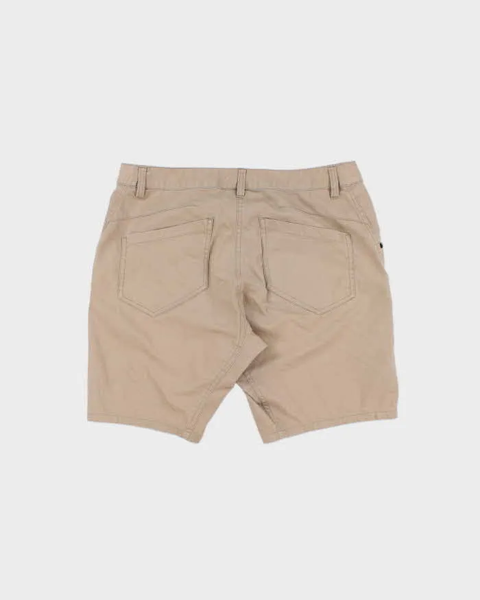 SS2020 Arc'teryx Khaki 'Phelix 9.5' Canvas Straight Leg Technical Shorts - W32 sold by Rokit product image thumbnail 2