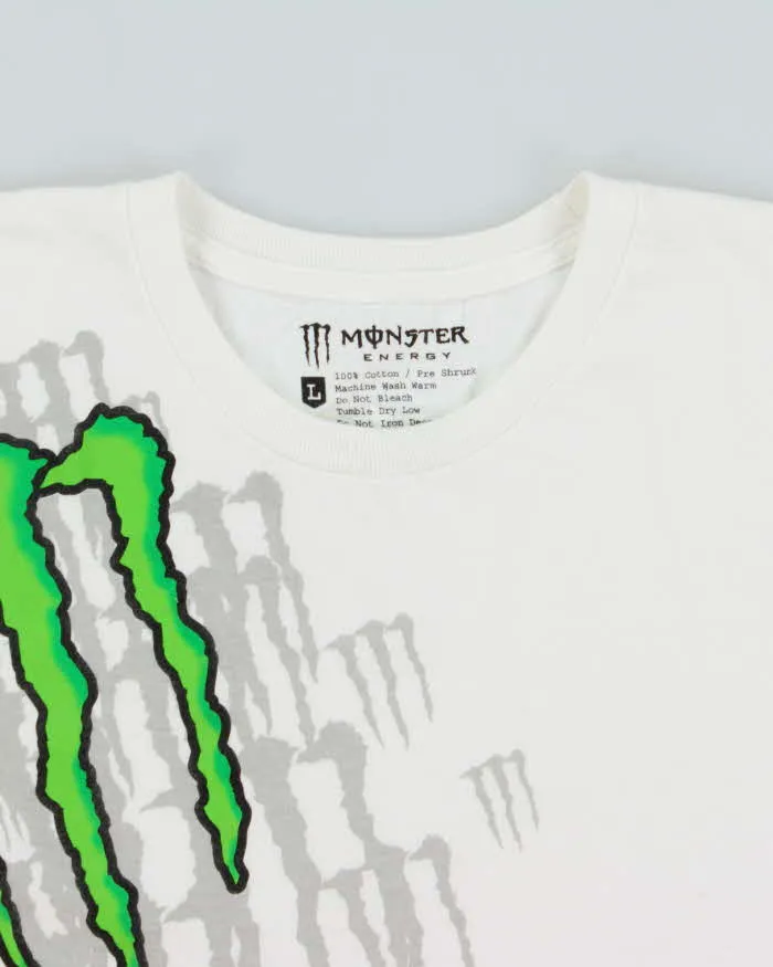 Vintage Y2K 00s Monster Energy Classic Heavyweight Crewneck T-Shirt - L sold by Rokit product image thumbnail 5