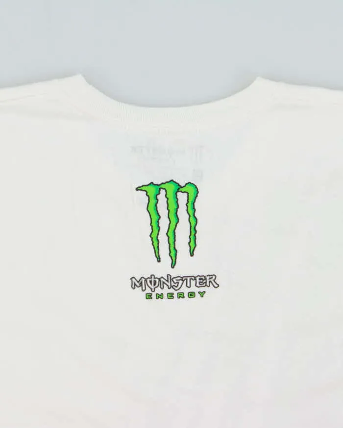 Vintage Y2K 00s Monster Energy Classic Heavyweight Crewneck T-Shirt - L sold by Rokit product image thumbnail 4