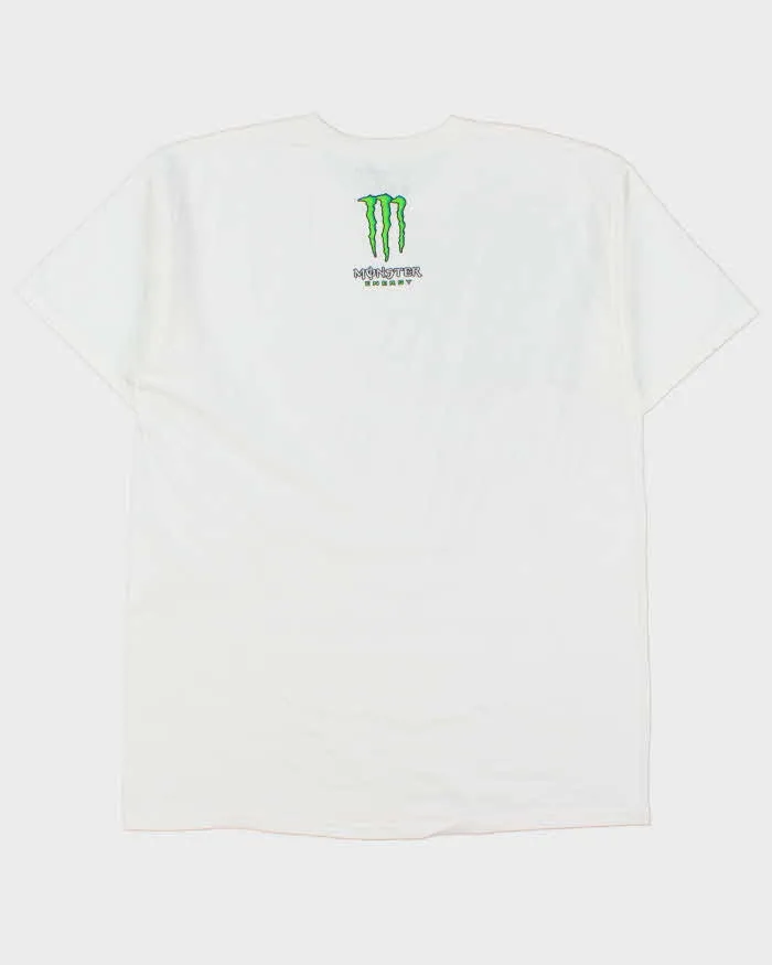 Vintage Y2K 00s Monster Energy Classic Heavyweight Crewneck T-Shirt - L sold by Rokit product image thumbnail 2