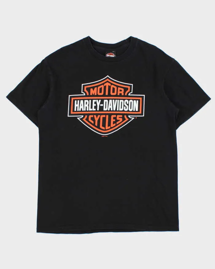 Vintage Harley Davidson Jacox Mississauga Ontario Heavyweight Crewneck T-Shirt - L sold by Rokit