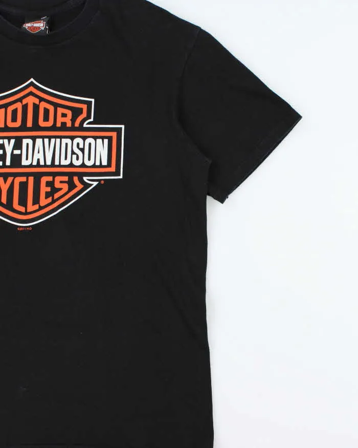 Vintage Harley Davidson Jacox Mississauga Ontario Heavyweight Crewneck T-Shirt - L sold by Rokit product image thumbnail 3