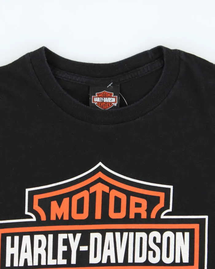 Vintage Harley Davidson Jacox Mississauga Ontario Heavyweight Crewneck T-Shirt - L sold by Rokit product image thumbnail 5