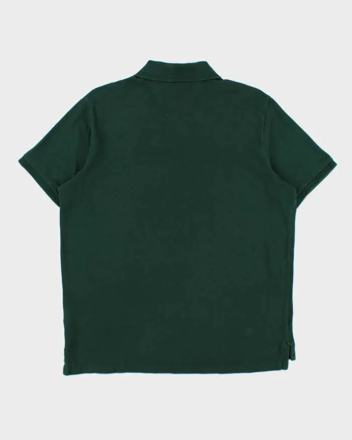 Vintage Polo Ralph Lauren British Racing Green Custom Slim Fit Short Sleeve Polo Shirt - L sold by Rokit product image thumbnail 2