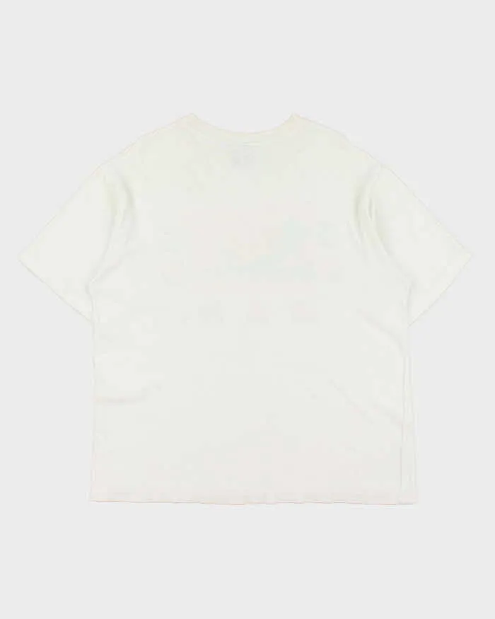 Vintage 1990s Ocean Pacific 'Feel The Need To Surf' Heavyweight Made In USA Single Stitch Crewneck T-Shirt - L sold by Rokit product image thumbnail 2