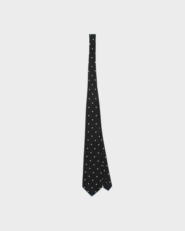 Vintage 1990s Etro Polka Dot Silk Tie made by Rokit