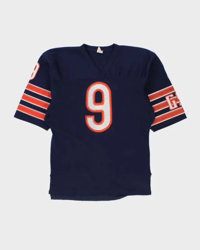 Vintage 1985 Ravens Knit Chicago Bears Jim McMahon #9 GSH Made In Canada NFL Home Jersey - XL made by NFL