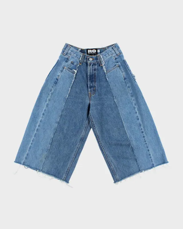 Rokit Originals Splice Denim Jorts - XS made by Rokit