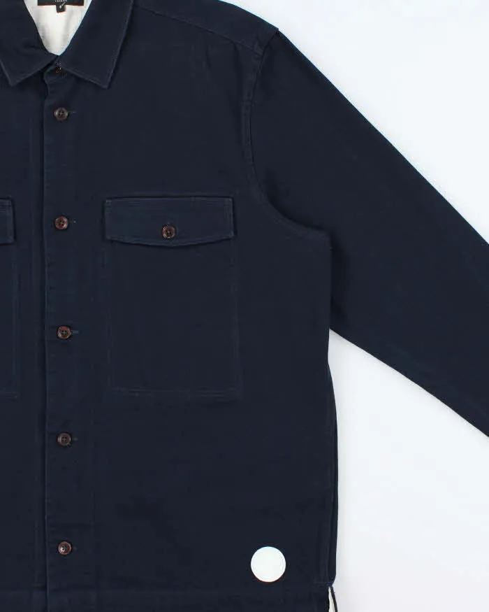 Ted Baker Navy Canvas Denim Long Sleeve Over Shirt - L sold by Rokit product image thumbnail 3