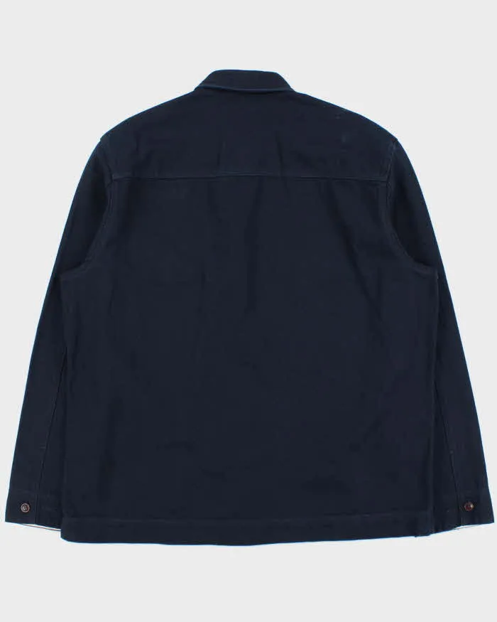 Ted Baker Navy Canvas Denim Long Sleeve Over Shirt - L sold by Rokit product image thumbnail 2